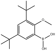(3,5-di-tert-butyl-2-methoxyphenyl)boronic acid Structure