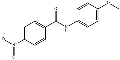Benzamide, N-(4-methoxyphenyl)-4-nitro-
 Structure