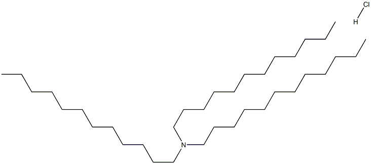 Tridodecylamine hydrochloride
		
	 Structure