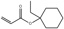 1-Ethyl-1-cyclohexyl acrylate Structure