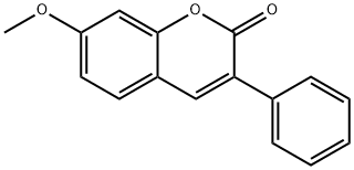 7-methoxy-3-phenyl-2H-chromen-2-one 구조식 이미지