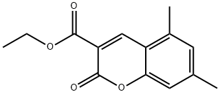 Ethyl 5,7-dimethyl-2-oxo-2H-chromene-3-carboxylate Structure