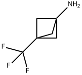 3-(Trifluoromethyl)bicyclo[1.1.1]pentan-1-amine Structure