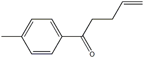 1-(p-tolyl)pent-4-en-1-one Structure