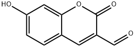 7-Hydroxy-2-oxo-2H-chromene-3-carbaldehyde Structure