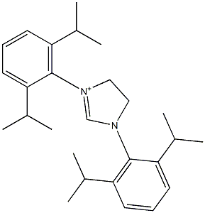 1,3-bis-(2,6-Diisopropylphenyl)imidazolinium Structure