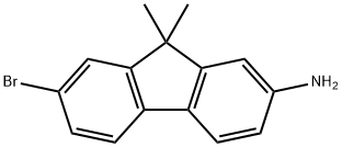 2-amino-7-bromo-9,9-dimethyl fluorene Structure