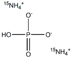 Diammonium hydrogenphosphate-15N2 구조식 이미지