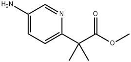 Methyl 2-(5-amino-2-pyridinyl)-2-methylpropanoate Structure