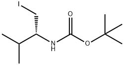 (R)-1-Iodo-2-(Boc-amino)-3-methylbutane 구조식 이미지