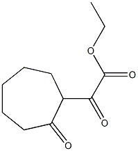 옥소-(2-옥소-사이클로헵틸)-아세트산에틸에스테르 구조식 이미지
