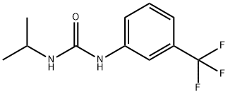 1-ISOPROPYL-3-(3-TRIFLUOROMETHYL-PHENYL)-UREA 구조식 이미지