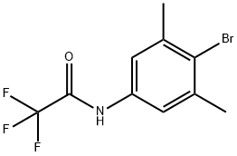 N-(4-Bromo-3,5-dimethylphenyl)-2,2,2-trifluoroacetamide Structure