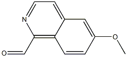 6-Methoxyisoquinoline-1-carbaldehyde Structure