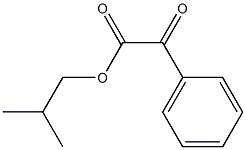 Isobutyl 2-oxo-2-phenylacetate Structure