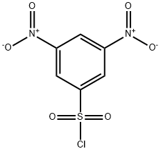 3,5-Dinitrobenzenesulfonyl Chloride 구조식 이미지