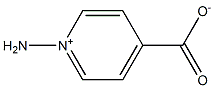 1-아미노피리딘-1-ium-4-카르복실레이트 구조식 이미지