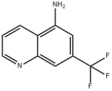 7-(trifluoromethyl)quinolin-5-amine Structure