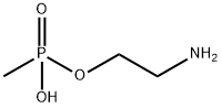 2-Aminoethyl methylphosphonate trifluoroacetate salt 구조식 이미지