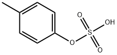 p- Cresol sulfate ammonium salt 구조식 이미지
