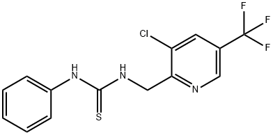 1-(3-Chloro-5-(trifluoromethyl)pyridin-2-yl)-3-phenylthiourea Structure