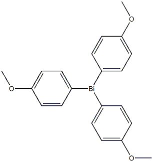 TRIS(4-METHOXYPHENYL)BISMUTHINE 구조식 이미지
