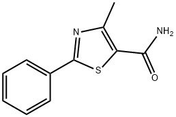 4-Methyl-2-phenyl-1,3-thiazole-5-carboxamide Structure