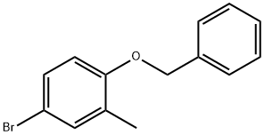 1-(benzyloxy)-4-bromo-2-methylbenzene Structure