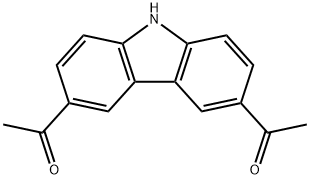 1,1'-(9H-carbazole-3,6-diyl)diethanone 구조식 이미지