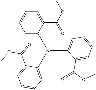 trimethyl 2,2',2''-nitrilotribenzoate Structure