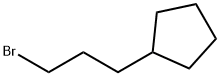 (3-Bromopropyl)cyclopentane Structure