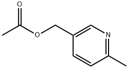 (6-Methylpyridin-3-yl)methyl acetate 구조식 이미지