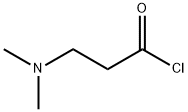 3-Dimethylamino-propionyl chloride Structure