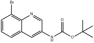 347146-17-2 tert-butyl 8-bromoquinolin-3-ylcarbamate