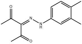 3-[2-(3,4-dimethylphenyl)hydrazinylidene]pentane-2,4-dione Structure