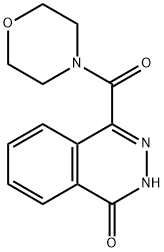 4-(4-morpholinylcarbonyl)-1(2H)-phthalazinone Structure