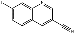 7-FLUORO-3-QUINOLINECARBONITRILE Structure