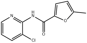 N-(3-chloropyridin-2-yl)-5-methylfuran-2-carboxamide Structure