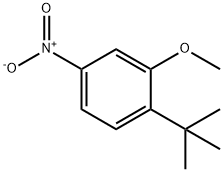 1-tert-Butyl-2-methoxy-4-nitro-benzene Structure