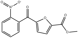 2-Furancarboxylic acid, 5-(2-nitrobenzoyl)-, methyl ester Structure
