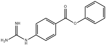 phenyl 4-guanidinobenzoate Structure