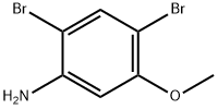 2,4-dibromo-5-methoxyaniline 구조식 이미지