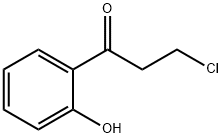 3-Chloro-1-(2-hydroxyphenyl)-1-propanone 구조식 이미지