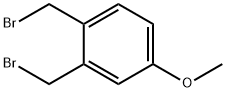 1,2-bis(bromomethyl)-4-methoxybenzene 구조식 이미지