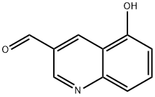 5-hydroxyquinoline-3-carbaldehyde Structure