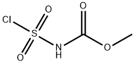 Methoxycarbonylsulfamoyl Chloride 구조식 이미지