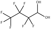 Heptafluorobutyraldehydehydrate,tech 구조식 이미지