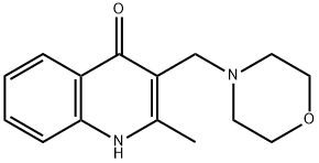 2-Methyl-3-morpholin-4-ylmethyl-1H-quinolin-4-one Structure