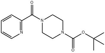 tert-butyl 4-picolinoylpiperazine-1-carboxylate 구조식 이미지