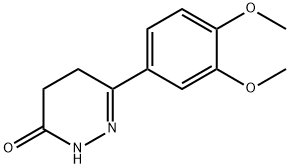 6-(3,4-dimethoxyphenyl)-4,5-dihydro-3(2H)-Pyridazinone 구조식 이미지